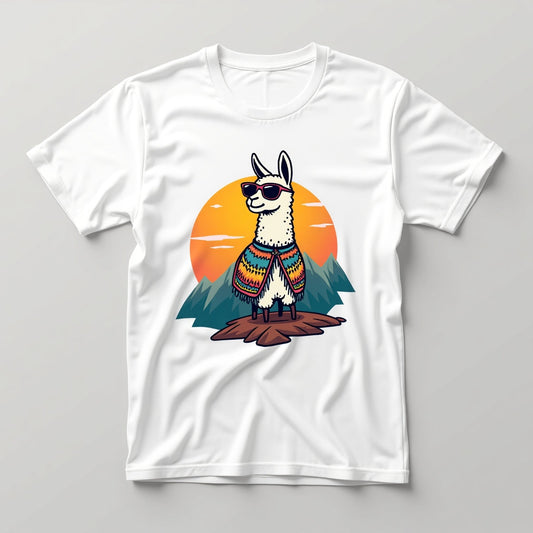 6 Lama's Lux Lama T-SHIRT