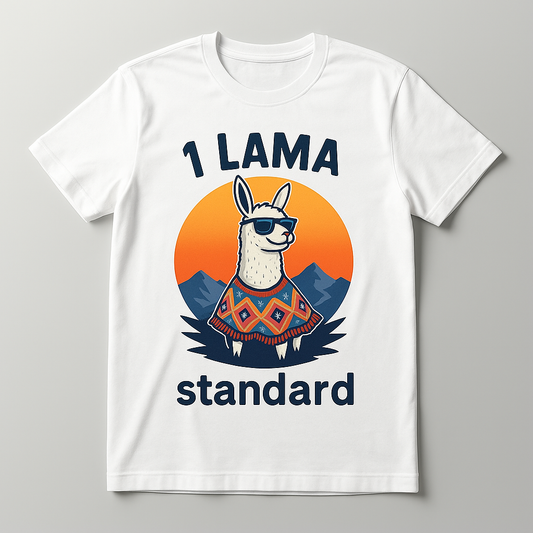 1 Lama Lazy T-SHIRT